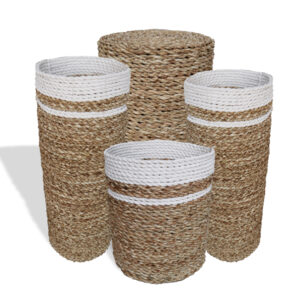 Seagrass Set - 2 Vase & 2 Bins