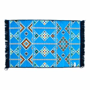 Kilim Rug 125x80 cm - Sky Blue