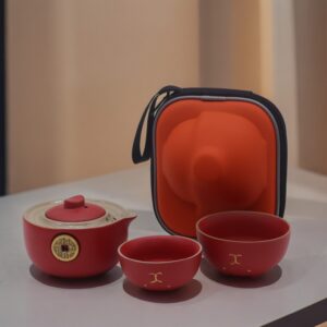 The Fortune-Bearer’s Tea Set - Red